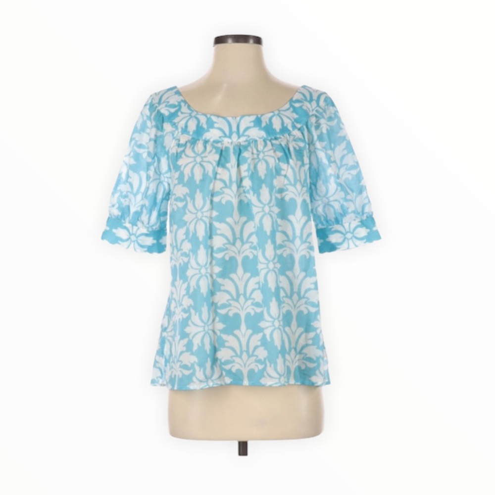 Ann Taylor Factory 3/4 Sleeve Blouse M